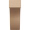 Ekena Millwork 5-inch W x 10-inch D x 14-inch H Del Monte Rough Cedar Woodgrain TimberThane Knee Brace, Primed BRCUR05X10X14DELRCPR - alternate 6